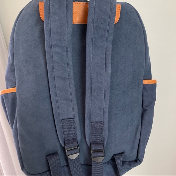 Free People Prep Patch Blue Backpack No Tags main image 4
